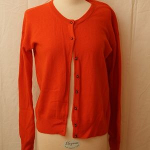 ORANGE J Crew vintage cardigan